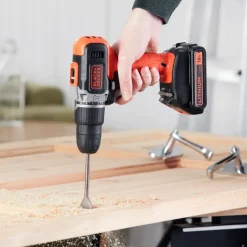 Accuboormachines|Boormachines > BLACK+DECKER 18V klopboor incl. 1.5Ah accu+lader