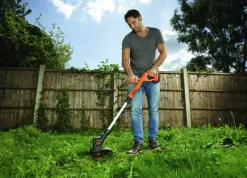 Grastrimmers > BLACK+DECKER 18V trimmer ST182320 25cm incl. 2,0Ah accu + lader