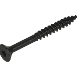 Blackline spaanplaatschroef zwart TX-20 5.0x50 mm 10 stuks