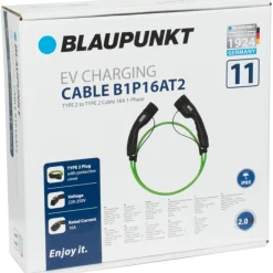 Verlengsnoeren > Blaupunkt Electric Verhicle 3 Fase laadkabel 16Ah capaciteit