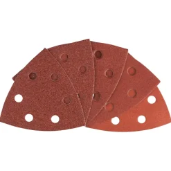 Schuuraccessoires > Bosch Delta multitool accessoire - schuurpapier / schuurvel / schuurbladenset - 10-delig - 93 mm