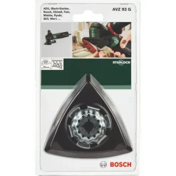Schuuraccessoires > Bosch Delta multitool accessoire - starlock AVZ93G schuurblad - 93mm