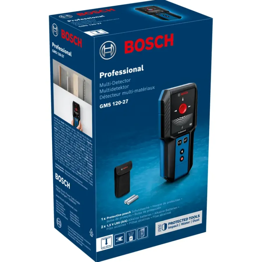 Detectors > Bosch detector / leidingzoeker GMS 120-27