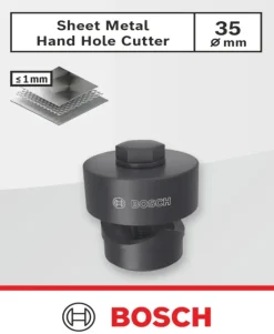 Boren En Borensets > Bosch gatensnijder RVS en plaatstaal Ø35mm voor o.a. kranen