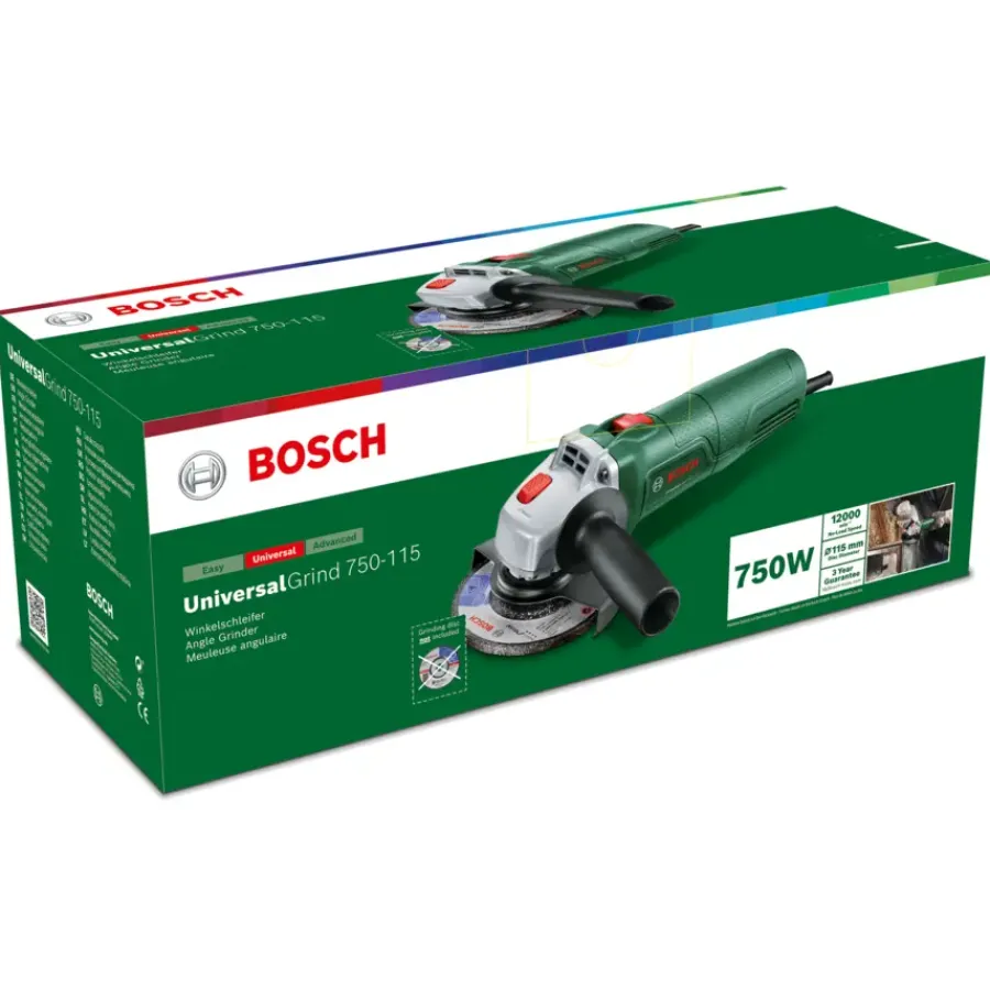 Frees, Slijp & Schaafmachines > Bosch haakse slijper / slijptol PWS 750-115