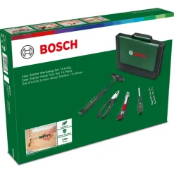 Gereedschapskoffers > Bosch handgereedschapsset EasyStarter 14-delige set in luxe tas