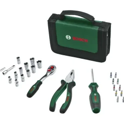 Gereedschapskoffers > Bosch handgereedschapsset Mobility 26-delige set in luxe tas