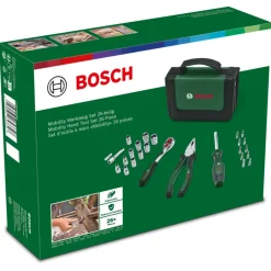 Gereedschapskoffers > Bosch handgereedschapsset Mobility 26-delige set in luxe tas
