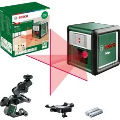Kruislijnlasers|Waterpassen > Bosch kruislijnlaser Quigo III