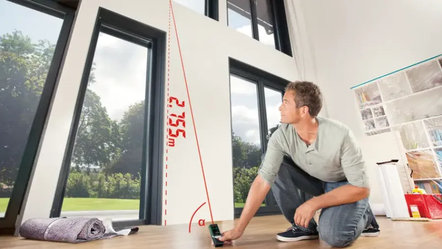 Afstandsmeters|Tegelgereedschap > Bosch laserafstandsmeter AdvancedDistance 50C