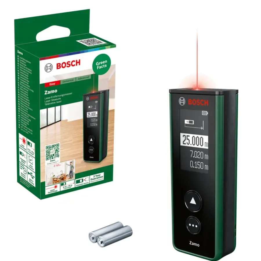 Afstandsmeters|Tegelgereedschap > Bosch laserafstandsmeter Zamo