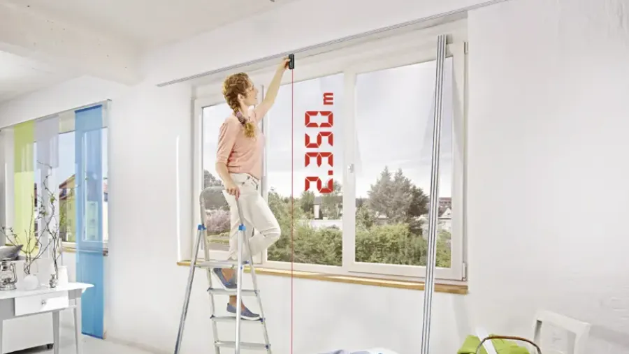 Afstandsmeters|Tegelgereedschap > Bosch laserafstandsmeter Zamo