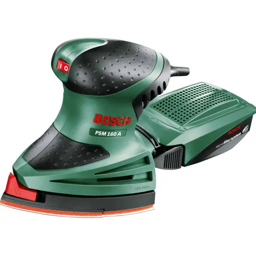 Schuurmachines > Bosch multischuurmachine PSM 160 A incl 25 schuurvellen
