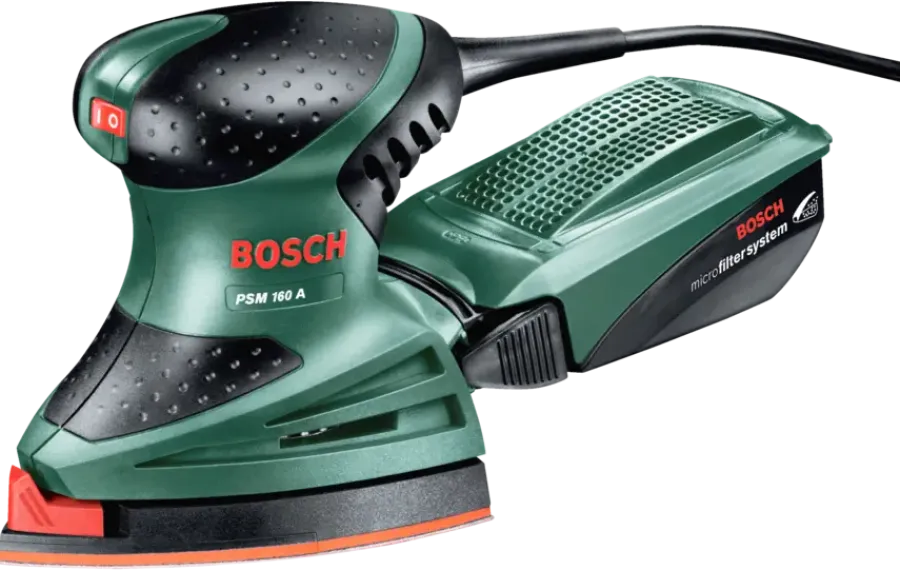 Schuurmachines > Bosch multischuurmachine PSM 160 A incl 25 schuurvellen