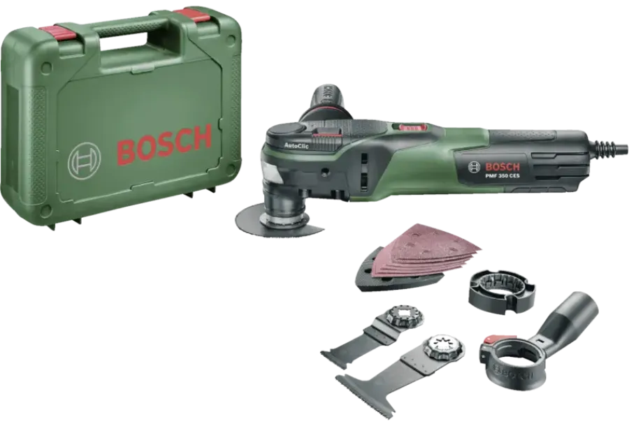 Multitools > Bosch multitool PMF 350 ces set