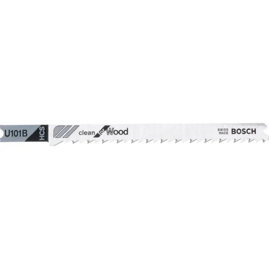 Zaagbladen > Bosch Professional Bosch Prof decoupeerzaagblad U101 Clean voor hout - 3 stuks
