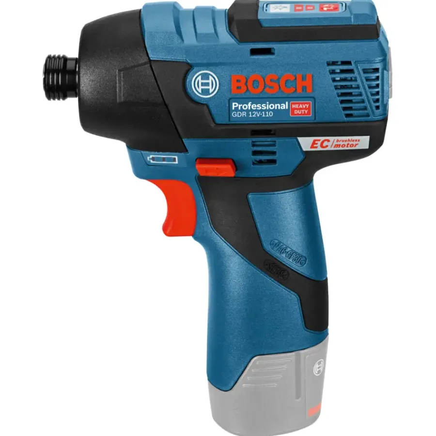 Overig Accu Gereedschap|Schroevendraaiers > Bosch Professional accuslagmoeraanzetter GDR 12V-110 (zonder accu)