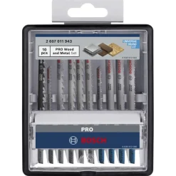 Zaagbladen > Bosch Professional decoupeerzaagbladenset 10-delig Pro Wood&Metal