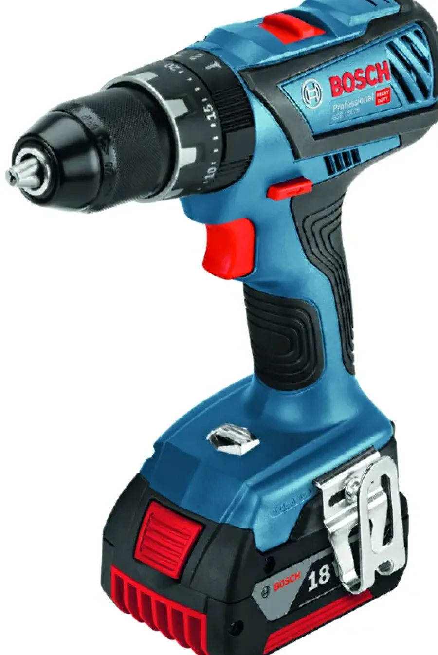 Accuboormachines|Boormachines > Bosch Professional 18V klopboormachine (63Nm) GSB 18V-28 incl. 2 accu's 4.0Ah + lader en L-BOXX
