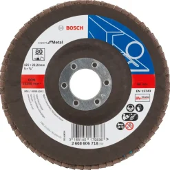 Schuuraccessoires > Bosch Professional Bosch Prof Lamellenschijf 125mm K80