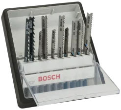 Zaagbladen > Bosch Professional Bosch Prof Robust Line decoupeerzaagbladenset voor hout / metaal - 10-delig