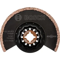 Multitool Accessoires > Bosch Starlock multitool accessoire - HM-RIFF segmentzaagblad ACZ85RT voor tegelvoegen en poreus beton - 85 mm