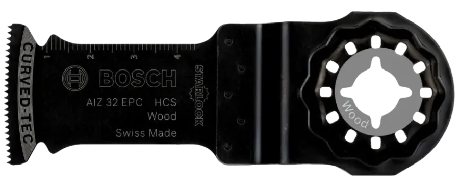Multitool Accessoires > Bosch Starlock multitool accessoire - HCS invalzaagblad voor hout - 32 x 40 mm