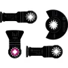 Multitool Accessoires > Bosch Starlock multitool accessoires - vloer- en installatieset voor hout / metaal- 4-delig