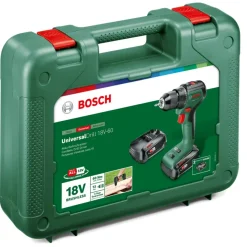 Accuboormachines|Boormachines > Bosch 18V accuboor UniversalDrill incl. 2x 1,5Ah accu + snellader