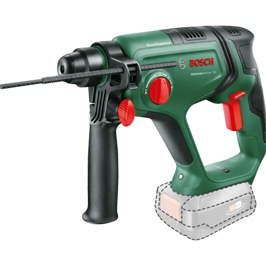 Accuboormachines|Boormachines > Bosch 18V boorhamer UniversalHammer (zonder accu)