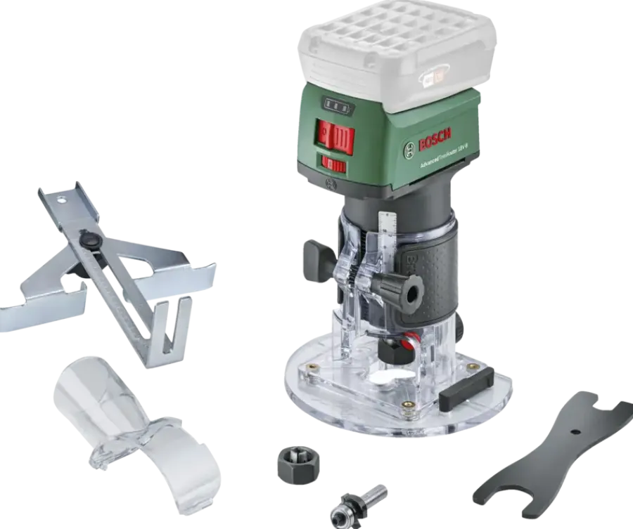 Overig Accu Gereedschap|Frees, Slijp & Schaafmachines > Bosch 18V bovenfrees AdvancedTrimRouter (zonder accu)