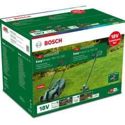 Grasmaaiers > Bosch 18V grasmaaier EasyMower + trimmer EasyGrassCut (incl. 4.0Ah accu + lader)