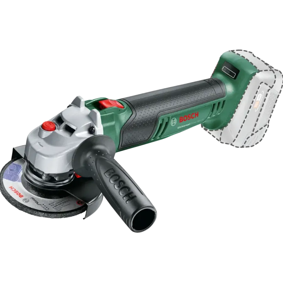 Accu Haakse Slijper|Frees, Slijp & Schaafmachines > Bosch 18V haakse slijper / slijptol UniversalGrind 125mm (zonder accu)