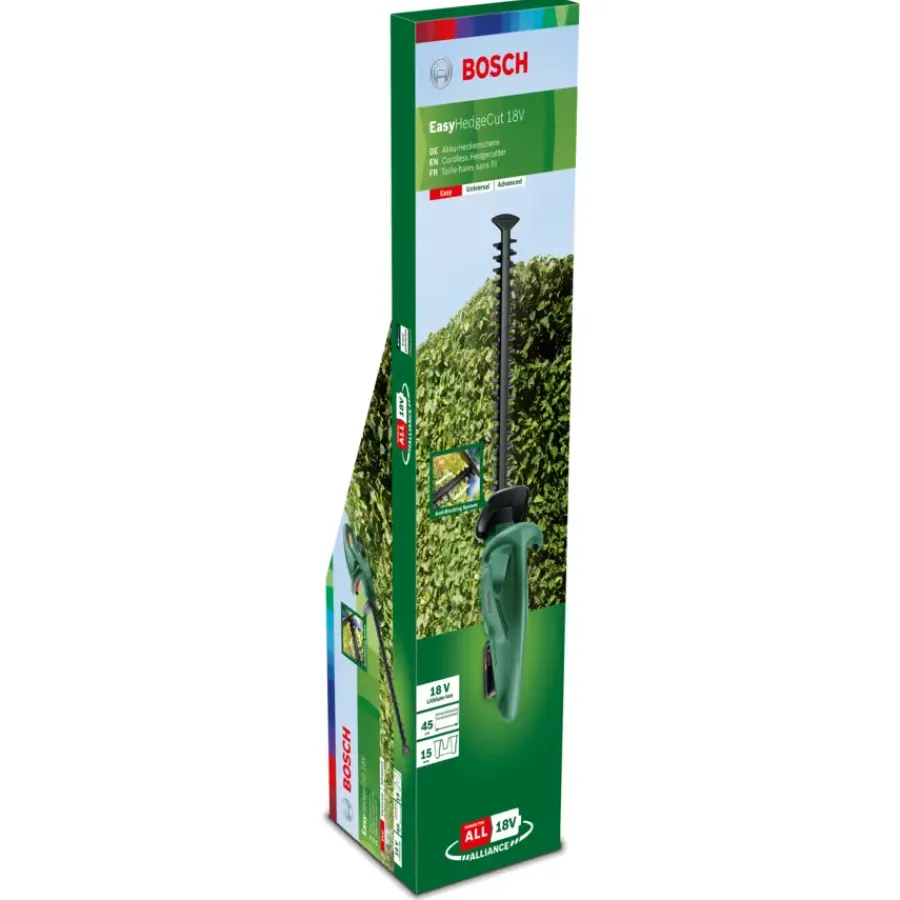 Heggenscharen > Bosch 18V heggenschaar EasyHedgeCut 45cm (Incl. 2.0Ah accu + lader)