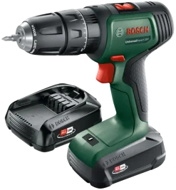 Accuboormachines|Boormachines > Bosch 18V klopboormachine UniversalImpact (Incl. 2 accu's 1.5Ah + lader)