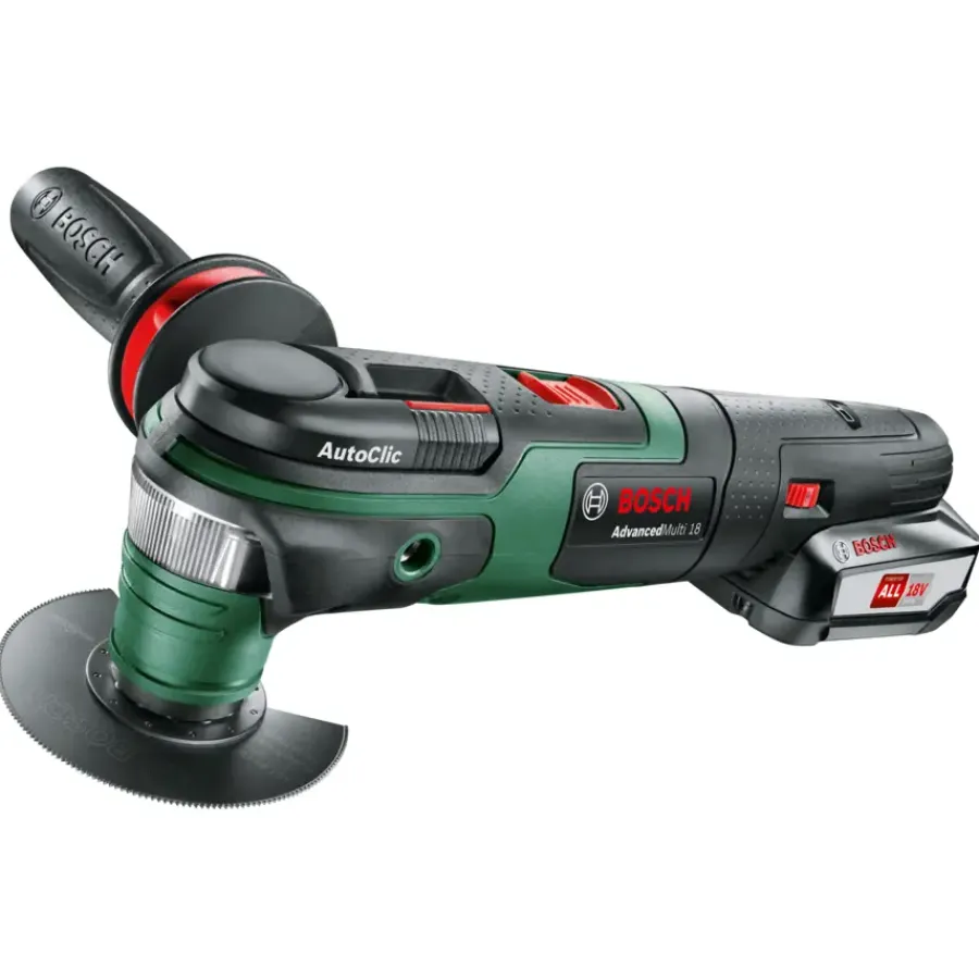 Multitools > Bosch 18V multitool Advanced (Incl. 2.5Ah accu + lader)