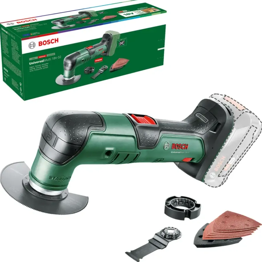 Multitools > Bosch 18V multitool Universal 18V-32 (zonder accu)