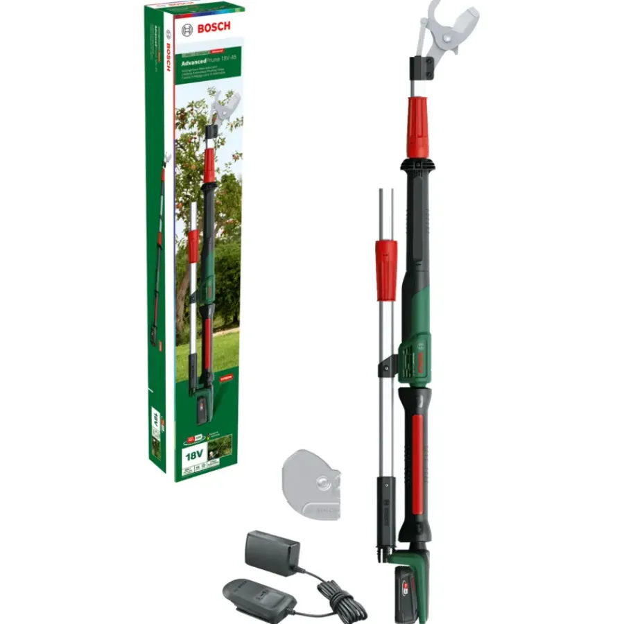 Snoeigereedschap > Bosch 18V snoeischaar (Incl. 2Ah accu + oplader)