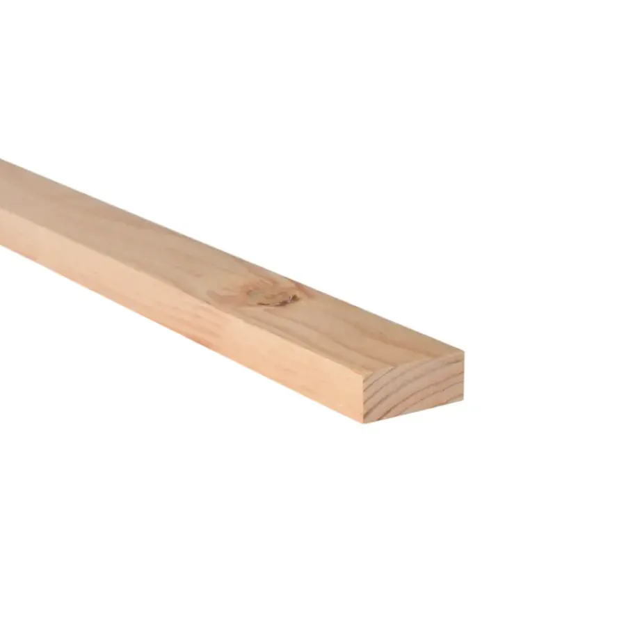Wand- & Plafondplaten|Schroten & Rabatdelen > TPA Bouwhout Douglas pure 21x48mm 200cm