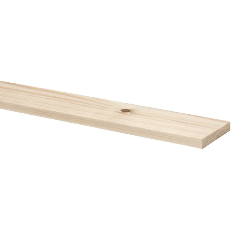 Vuren Geschaafd > Geen Bouwhout vuren geschaafd 7x35 mm 270 cm