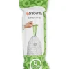 Brabantia Perfect Fit Vuilniszakken - 23/30 l - Code G - 20 stuks