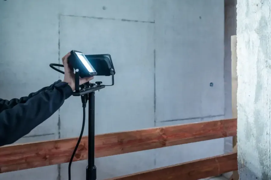 Werklampen > Brennenstuhl bouwlamp Jaro op statief 2x 20 W