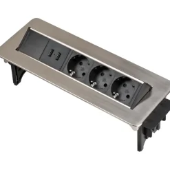 Stekkerdozen > Brennenstuhl Indesk Power tafelstekkerdoos met USB-lader