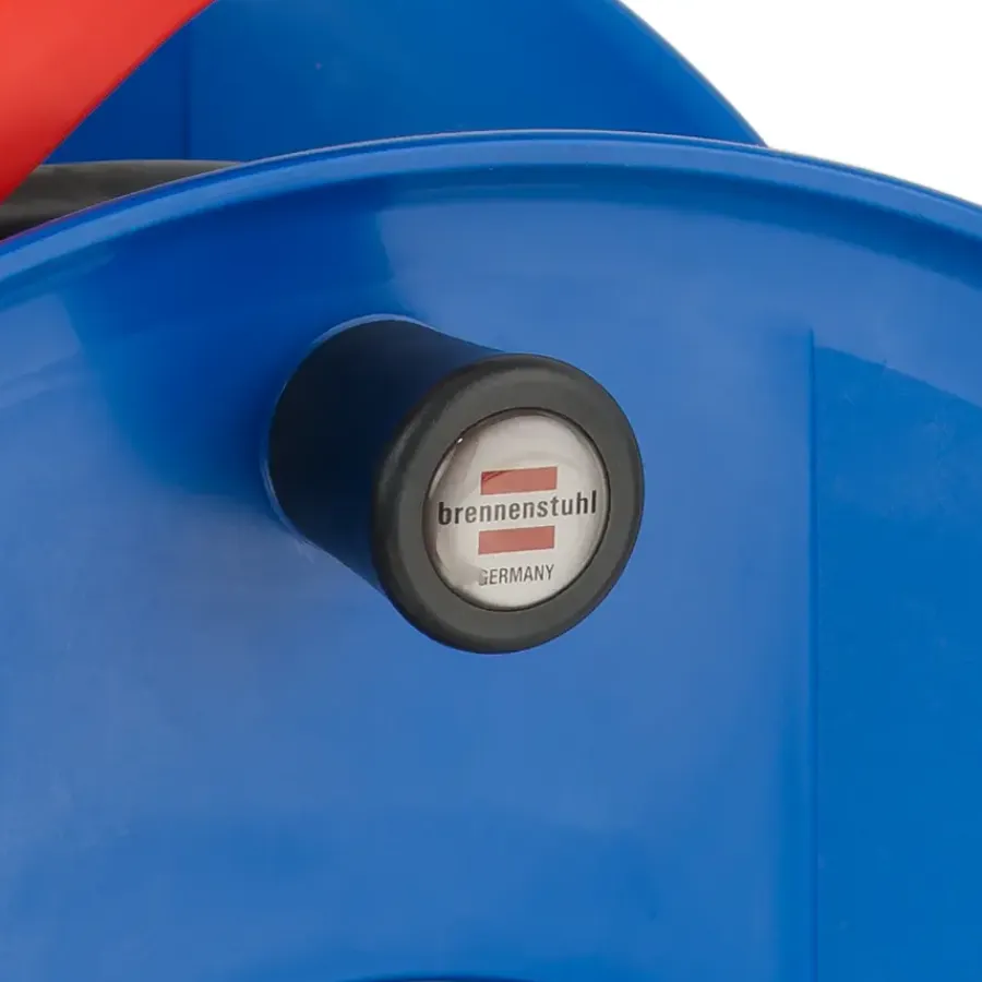 Kabelboxen & Haspels > Brennenstuhl kabelhaspel IP44 3-voudig, 25 Meter blauw