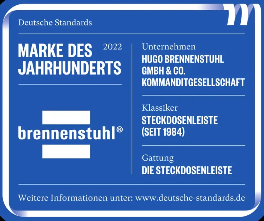 Stekkerdozen > Brennenstuhl Premium-Alu-Line stekkerdoos 10-voudig met schakelaar aluminium 3 Meter