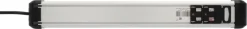 Stekkerdozen > Brennenstuhl Premium-Alu-Line stekkerdoos 10-voudig met schakelaar aluminium 3 Meter