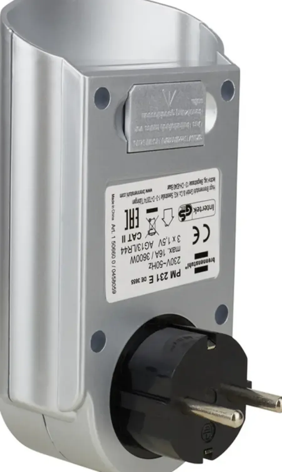 Meetapparatuur > Brennenstuhl Primera-Line Energiemeter Zilver