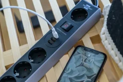 Stekkerdozen > Brennenstuhl stekkerdoos 5-voudig met 2 USB-A en 1 USB-C poort