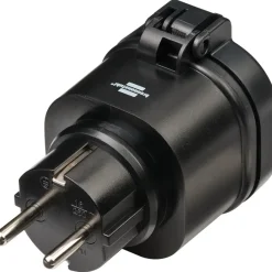 Stekkers|Smart Schakelmateriaal > Brennenstuhl WiFi Adapterstekker Binnen/ Buiten Zwart