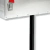 Brievenbussen|Brievenbussen > Vepa Bins Brievenbuspaal voor US-mailbox aluminium zwart